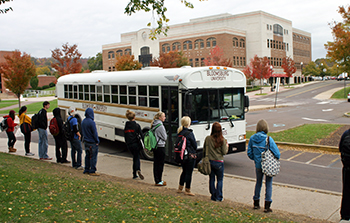 Campus Bus Shuttle Services: https://intranet.bloomu.edu