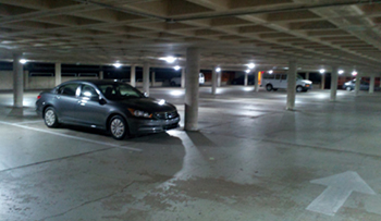 Tri-Level Parking Garage Lighting Project